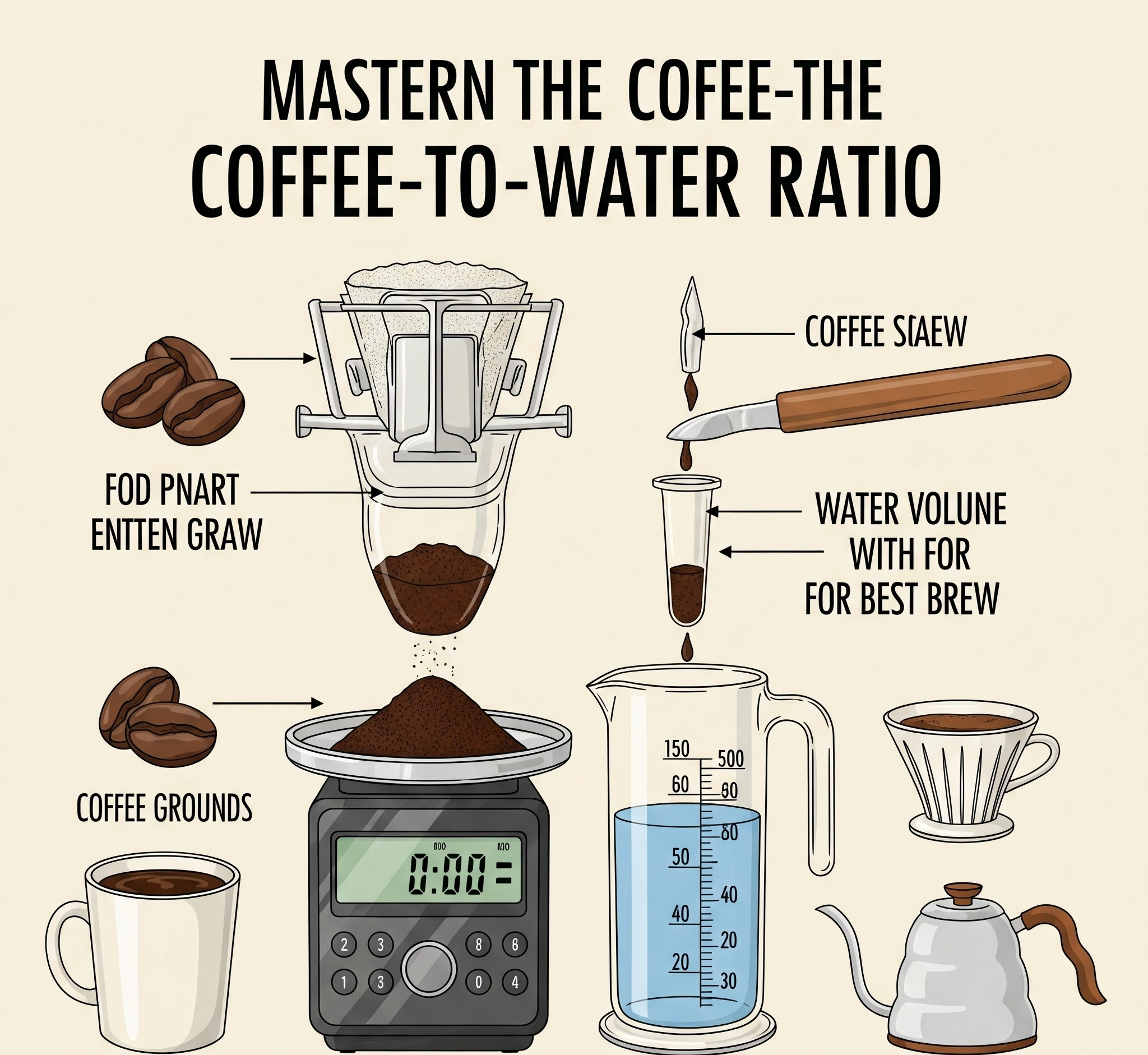 Menguasai Rasio Kopi dan Air Ideal: Kunci Menuju Rasa Kopi Terbaik