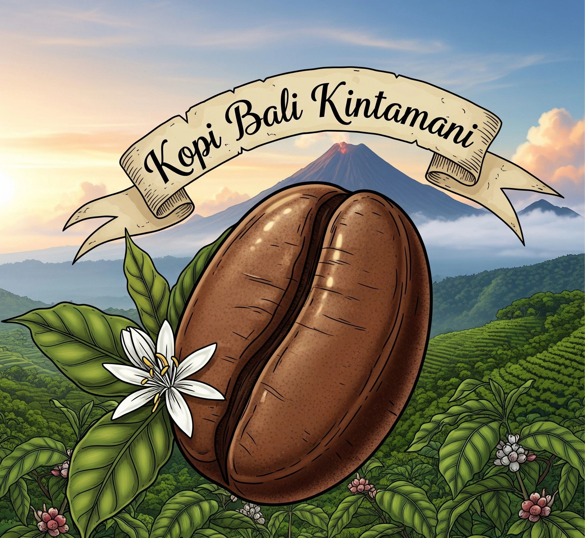 Menyatu dengan Alam: Kopi Bali Kintamani, Harmoni Rasa dari Tanah Dewata