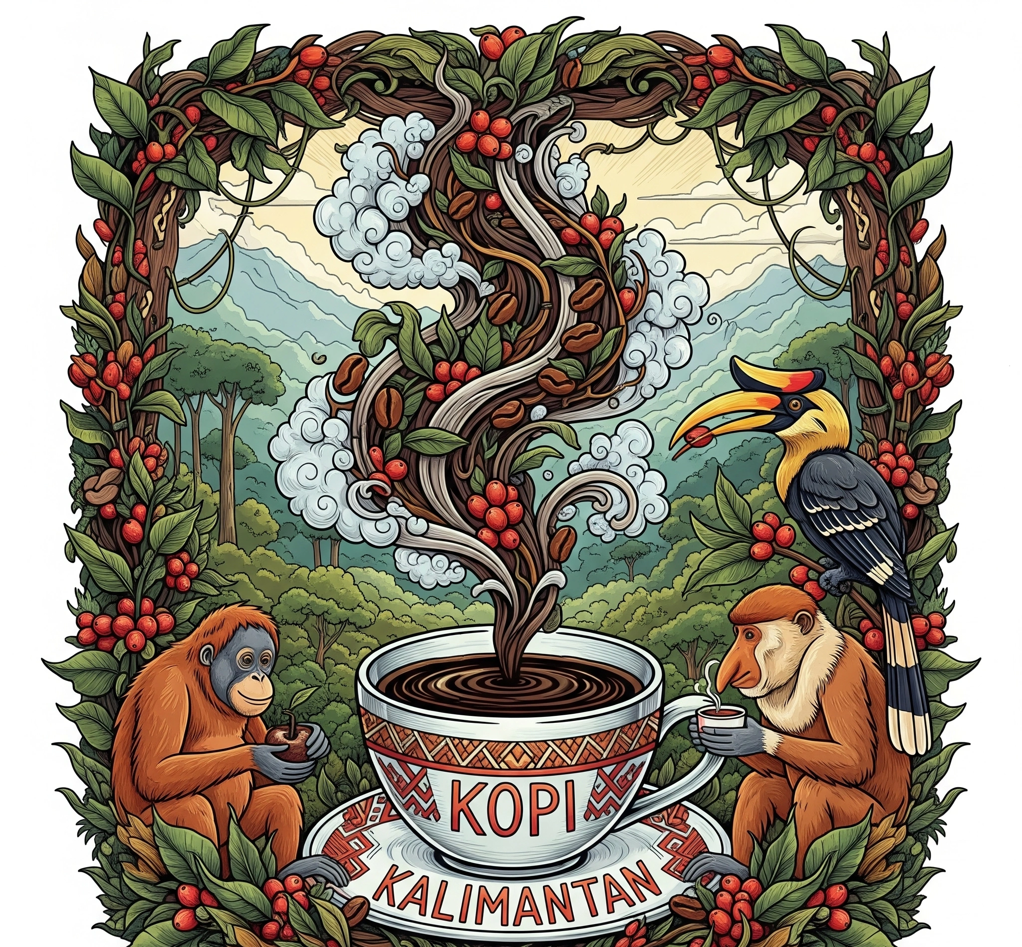 Menyelami Aroma Budaya: Tradisi Minum Kopi di Kalimantan, Antara Ritual dan Relaksasi