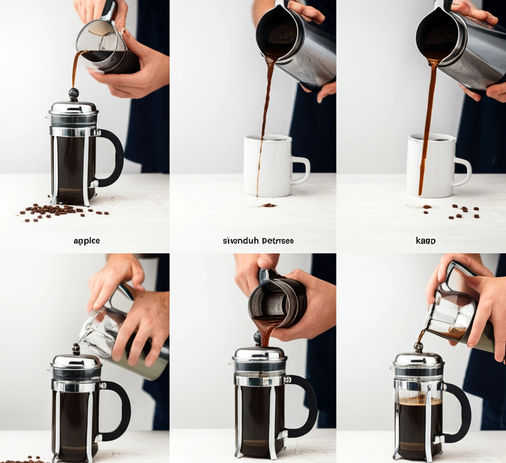 Langkah-langkah menyeduh kopi dengan French Press