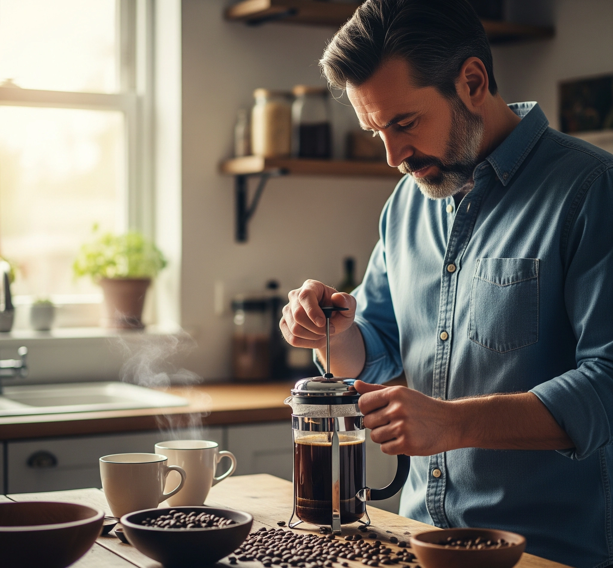 Cara Menyeduh Kopi dengan French Press untuk Pemula: Menguak Rahasia Rasa Full-Bodied